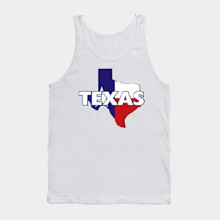 Texas Colored State Tank Top